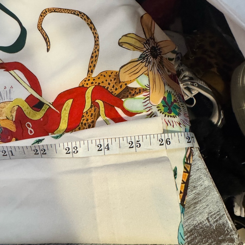 Floral Wide Leg Pants - Picture 8 of 9